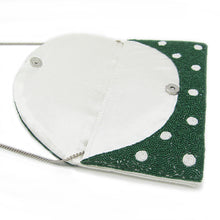 Load image into Gallery viewer, DAISY FLOWER BEADED CLUTCH, FLORAL BEADED CROSSBODY PURSE, SPRING&SUMMER BAG, GIFT FOR HER