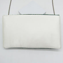 Load image into Gallery viewer, DAISY FLOWER BEADED CLUTCH, FLORAL BEADED CROSSBODY PURSE, SPRING&SUMMER BAG, GIFT FOR HER