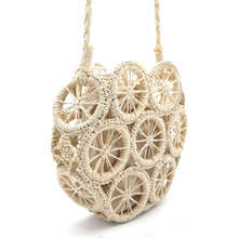 Load image into Gallery viewer, STRAW ROUND SHOULDER CROSS BAG
