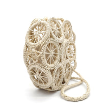 Load image into Gallery viewer, STRAW ROUND SHOULDER CROSS BAG