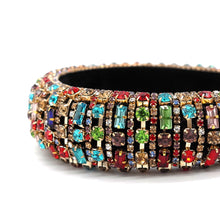 Load image into Gallery viewer, SPARKLY RAINBOW PADDED HEADBAND