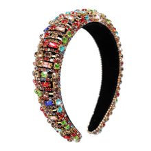 Load image into Gallery viewer, SPARKLY RAINBOW PADDED HEADBAND