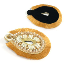 Load image into Gallery viewer, WATERDROP SHAPE TASSEL EARRINGS