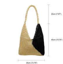 Load image into Gallery viewer, CROCHET WOVEN SHOULDER BAG
