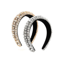 Load image into Gallery viewer, SPARKLY CRYSTAL PADDED HEADBAND
