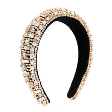 Load image into Gallery viewer, SPARKLY CRYSTAL PADDED HEADBAND