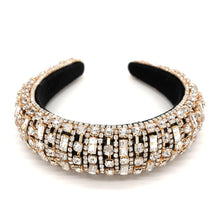 Load image into Gallery viewer, SPARKLY CRYSTAL PADDED HEADBAND