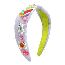 Load image into Gallery viewer, COLOR BEADED THIN HEADBAND