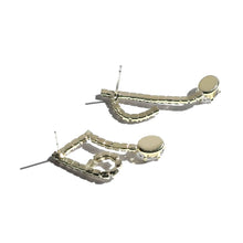 Load image into Gallery viewer, MUSIC NOTE CUBIC ZIRCONIA EARRINGS