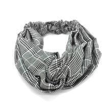Load image into Gallery viewer, CHECK PATTERN TWISTED TURBAN HEADBAND