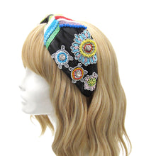 Load image into Gallery viewer, BEADED STATEMENT HEADBAND
