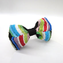 Load image into Gallery viewer, BEADED STATEMENT HEADBAND
