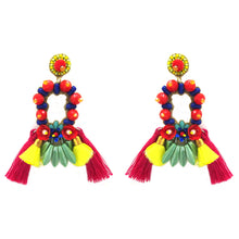 Load image into Gallery viewer, MULTI STATEMENT TROPICAL SUMMER PARTY EARRINGS
