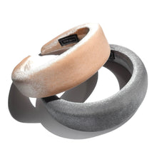 Load image into Gallery viewer, COLOR VELVET PADDED HEADBAND
